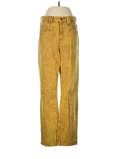 Pre-owned Bdg Jeans In Yellow