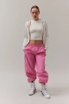 Bdg Jess Nylon Track Pant In Blush, Women's At Urban Outfitters