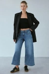 Bdg Joey A-line Wide-leg Jean In Vintage Denim Dark, Women's At Urban Outfitters In Vintage Denim Dark