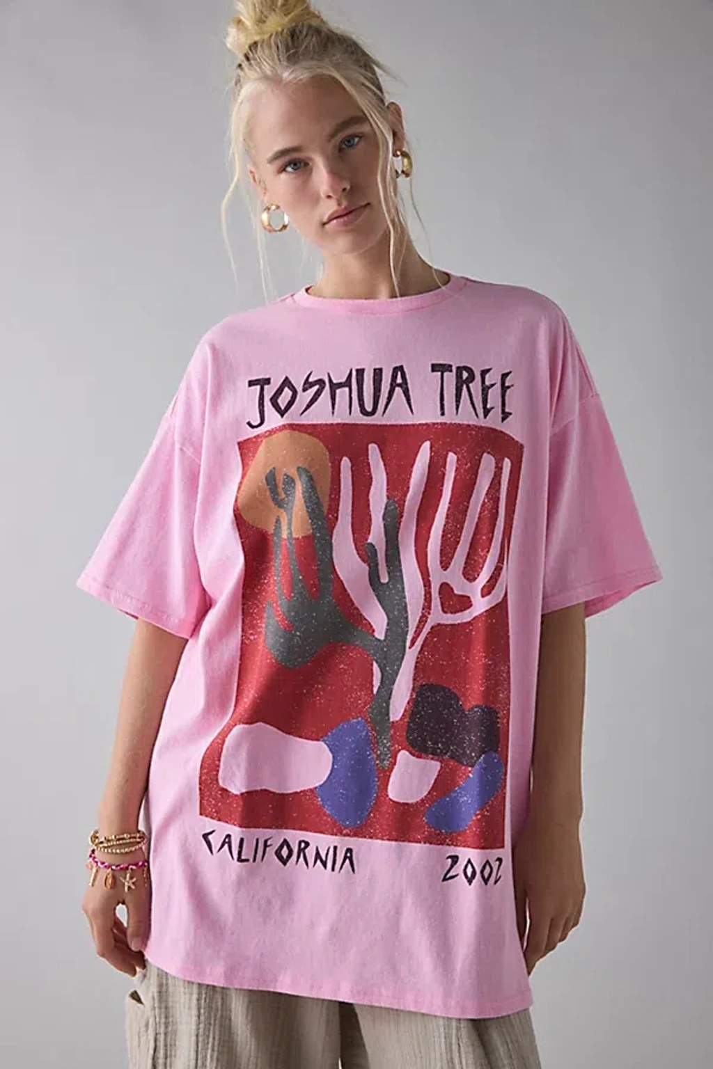 Supreme Wu Tang T Shirt Dress Bdg Joshua Tree Graphic Cotton T-shirt Dress  In Pink, Women's At Urban Outfitters ModeSens