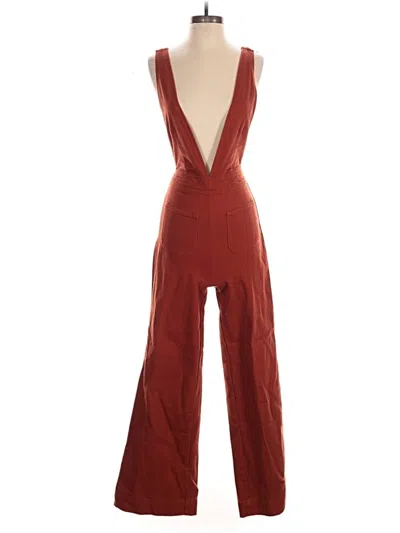 Pre-owned Bdg Jumpsuit In Brown