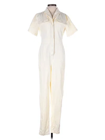 Pre-owned Bdg Jumpsuit In White