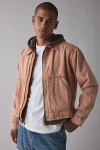 Bdg Kasper Twill Work Jacket In Honey, Men's At Urban Outfitters In Brown