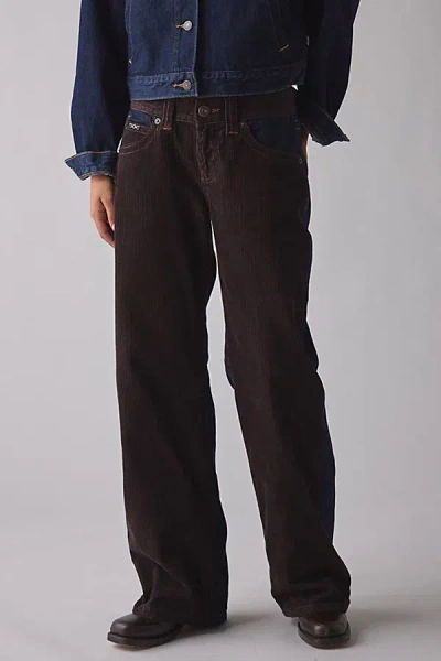 Bdg Kayla Corduroy Mix Low-rise Jean In Cord Mix, Women's At Urban Outfitters