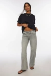 Bdg Kayla Low-rise Jean In Grey, Women's At Urban Outfitters In Grey