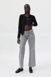 Bdg Kayla Low-rise Jean In Grey, Women's At Urban Outfitters