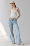 Bdg Kayla Low-rise Jean In Ocean Blue, Women's At Urban Outfitters