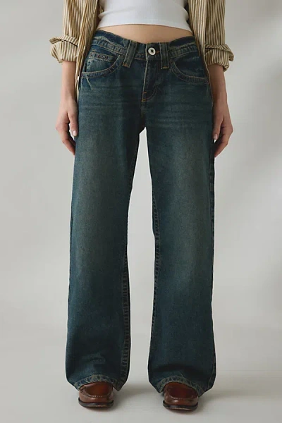 Bdg Kayla Low-rise Jean In Stormy Night, Women's At Urban Outfitters In Blue