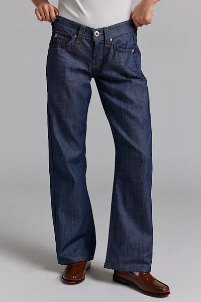 Bdg Kayla Low-rise Jean In Navy, Women's At Urban Outfitters In Navy