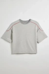 Bdg Lax Reverse Crew Neck Tee In Grey, Men's At Urban Outfitters