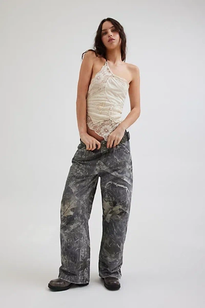 Bdg Leaf Camo Loose Pant In Camo, Women's At Urban Outfitters