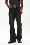 Bdg Kenny Flare Leg Jean In Washed Black, Men's At Urban Outfitters