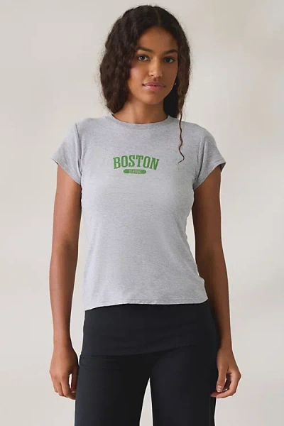 Bdg Local Graphic Short Sleeve Spill The Tee In Boston, Women's At Urban Outfitters In Multi