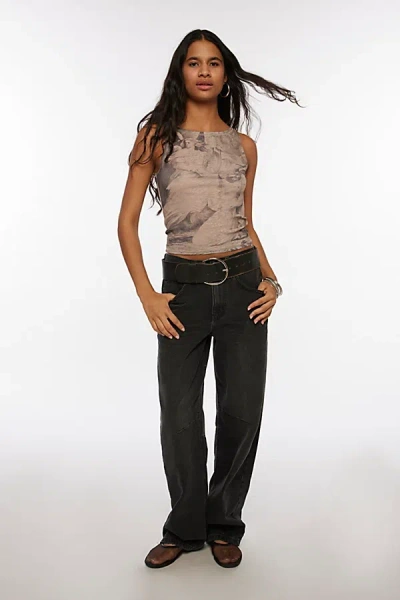 Bdg Logan Buckle Boyfriend Jean In Black