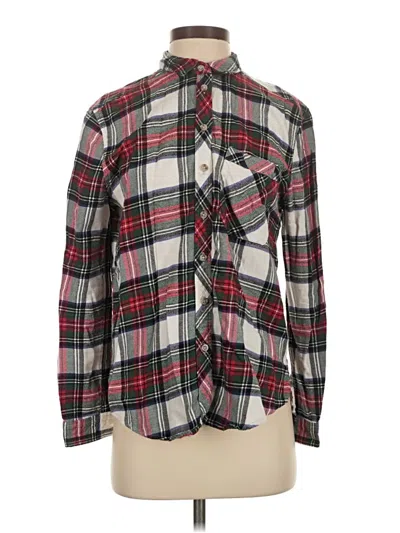 Pre-owned Bdg Long Sleeve Button Down Shirt In Gray