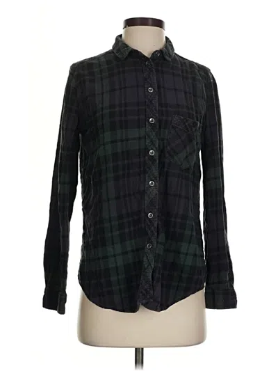 Pre-owned Bdg Long Sleeve Polo Shirt In Black