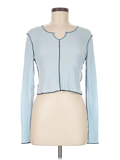 Pre-owned Bdg Long Sleeve T-shirt In Blue