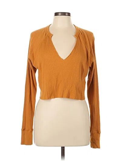 Pre-owned Bdg Long Sleeve T-shirt In Brown