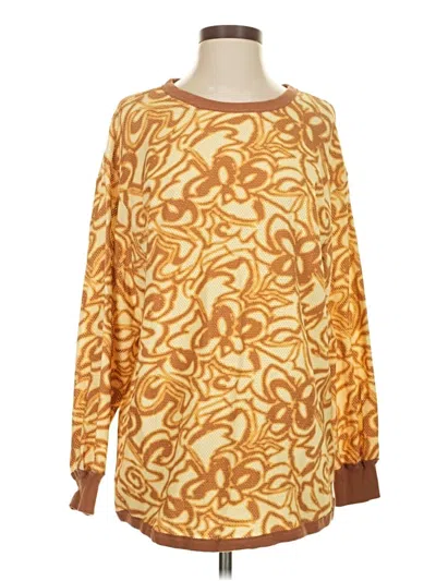 Pre-owned Bdg Long Sleeve T-shirt In Gold