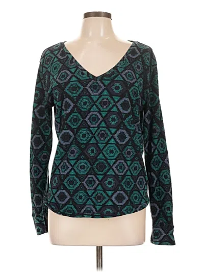 Pre-owned Bdg Long Sleeve T-shirt In Teal