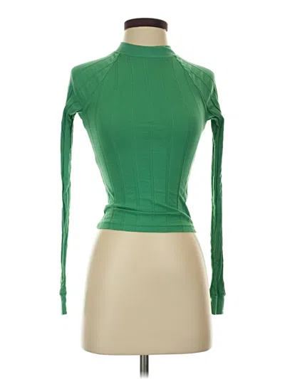 Pre-owned Bdg Long Sleeve Turtleneck In Green