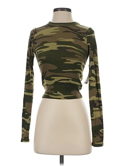Pre-owned Bdg Long Sleeve Turtleneck In Green