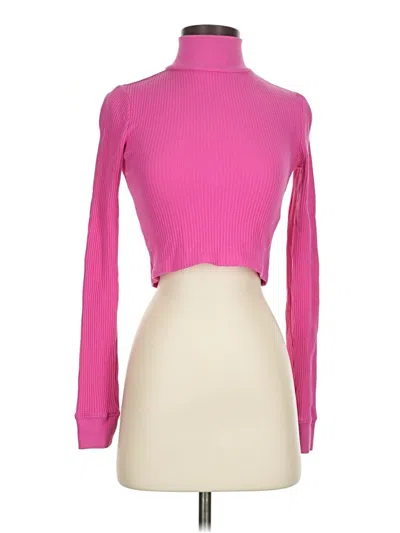 Pre-owned Bdg Long Sleeve Turtleneck In Pink
