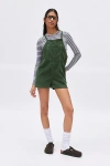 Bdg Maya Corduroy Romper In Olive, Women's At Urban Outfitters