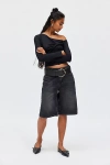 Bdg Missouri Jort In Black, Women's At Urban Outfitters