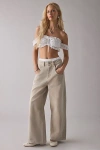 Bdg Niko Baggy Skate Jean In Beige, Women's At Urban Outfitters In Tan