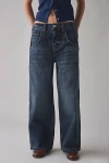 Bdg Niko Mid-rise Baggy Skate Jean In Ocean Blue, Women's At Urban Outfitters