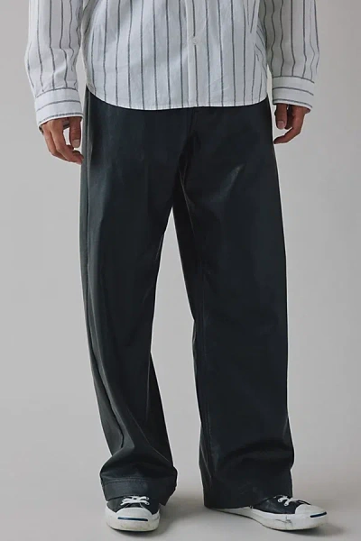 Bdg Nitro Baggy Faux Leather Pant In Black, Men's At Urban Outfitters