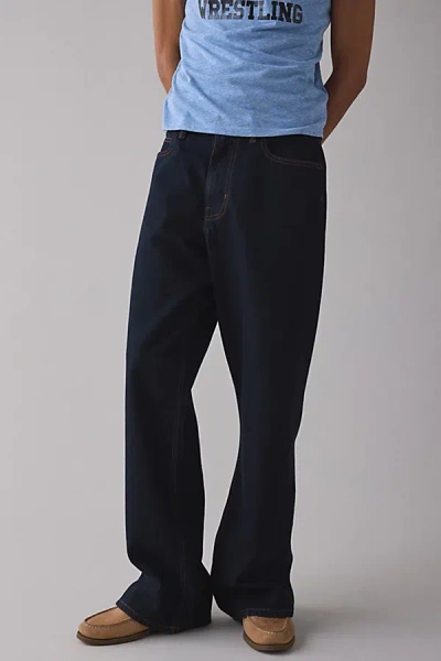 Bdg Nitro Baggy Fit Jean In Rinsed Denim, Men's At Urban Outfitters