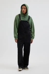 Bdg Nitro Baggy Overall In Charcoal, Men's At Urban Outfitters