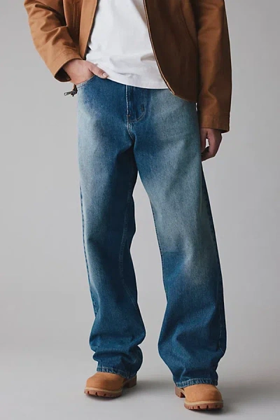 Bdg Nitro Bleached Out Baggy Fit Jean In Bleach Pattern, Men's At Urban Outfitters
