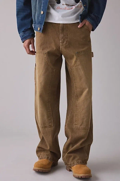 Bdg Nitro Double Knee Baggy Fit Jean In Brown, Men's At Urban Outfitters