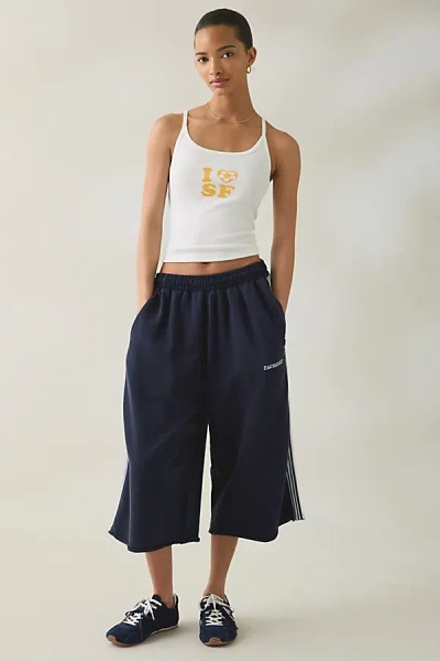 Bdg Off Duty City Goals Graphic Scoop Neck Cami In San Fransisco, Women's At Urban Outfitters In White