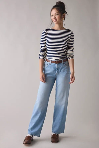 Bdg Olive Stovepipe Mid-rise Jean In Light Blue, Women's At Urban Outfitters