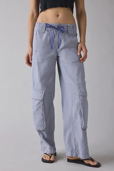 Bdg One Of The Boys Cotton Twill Pull-on Cargo Pant In Mulberry, Women's At Urban Outfitters In Multi