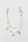 BDG PEARL & SHELL BAG CHARM IN ASSORTED SHELL, WOMEN'S AT URBAN OUTFITTERS