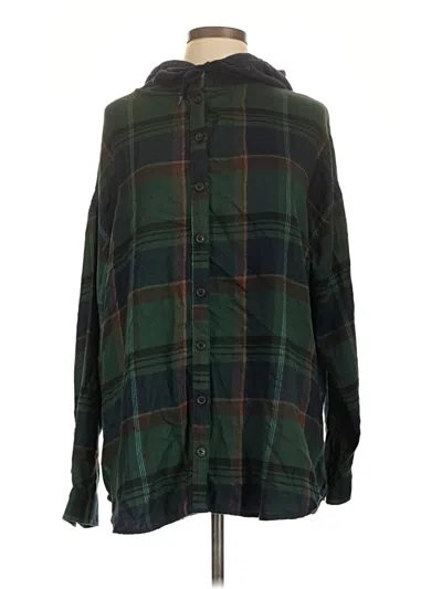 Pre-owned Bdg Poncho In Green