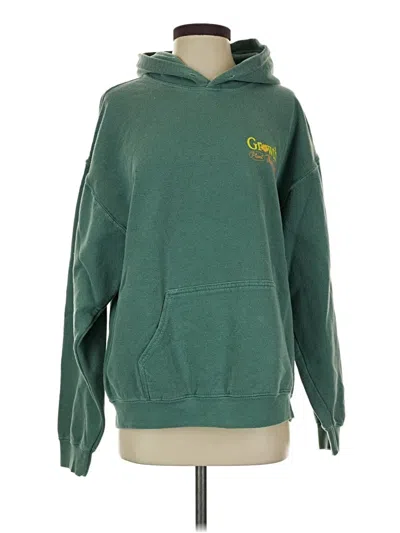 Pre-owned Bdg Pullover Hoodie In Green