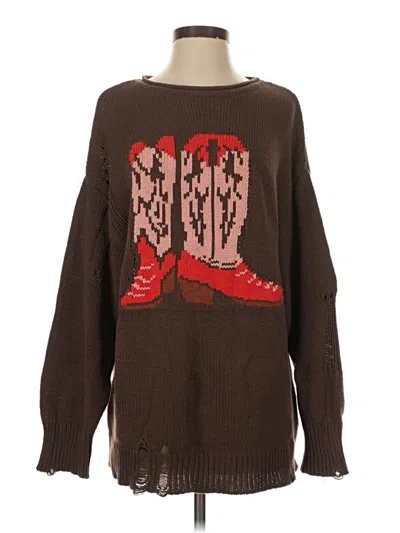 Pre-owned Bdg Pullover Sweater In Brown