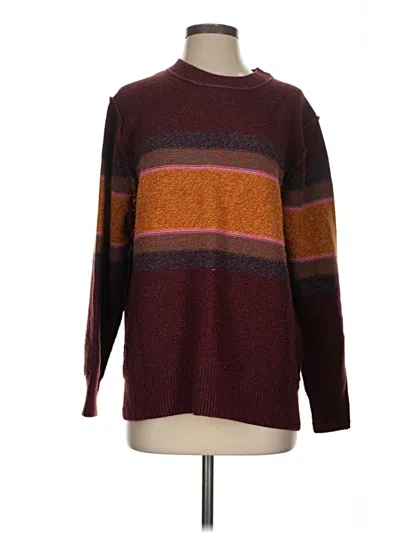 Pre-owned Bdg Pullover Sweater In Burgundy