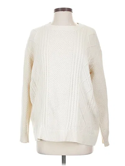 Pre-owned Bdg Pullover Sweater In White