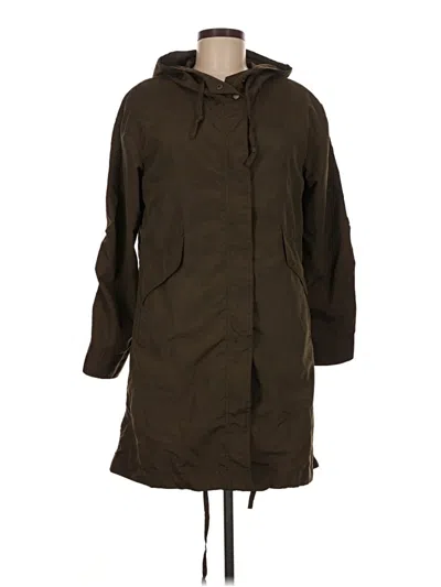 Pre-owned Bdg Raincoat In Green