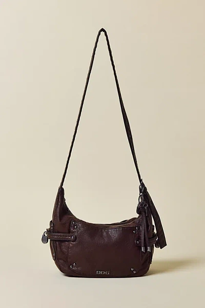 Bdg Reggie Faux Leather Crossbody Bag In Brown, Women's At Urban Outfitters