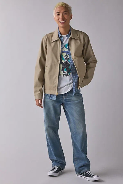 Bdg Relaxed Straight Fit Jean In Calcite, Men's At Urban Outfitters In Yellow