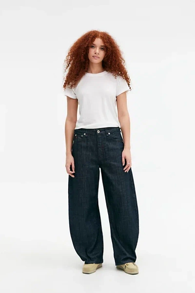 Bdg Riya Cocoon Jeans In Rinsed Denim, Women's At Urban Outfitters