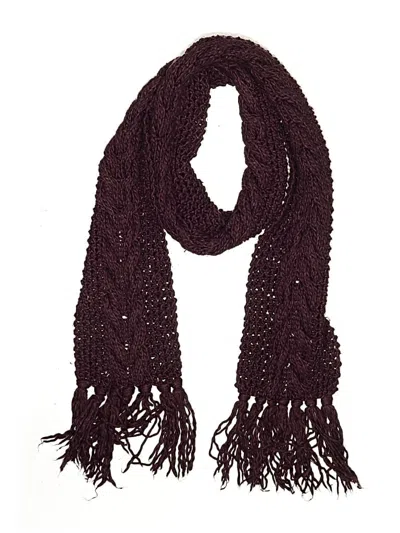 Pre-owned Bdg Scarf In Burgundy